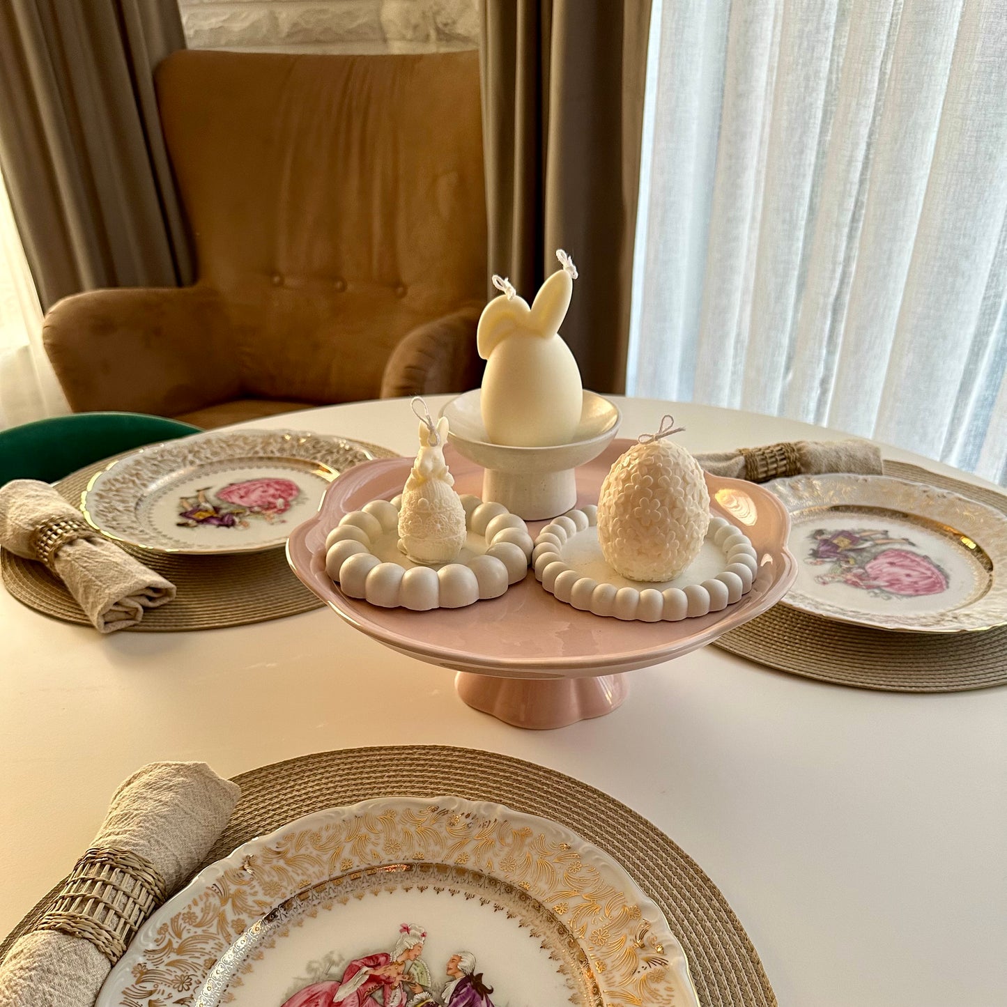 Easter candle set