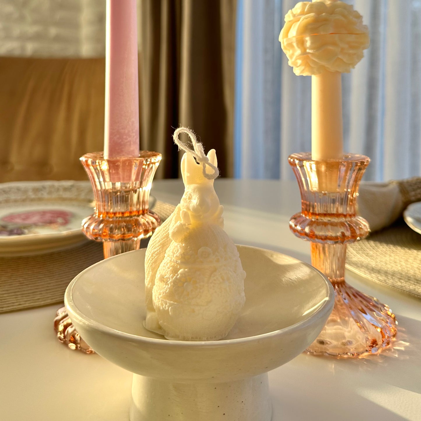 Easter candle set